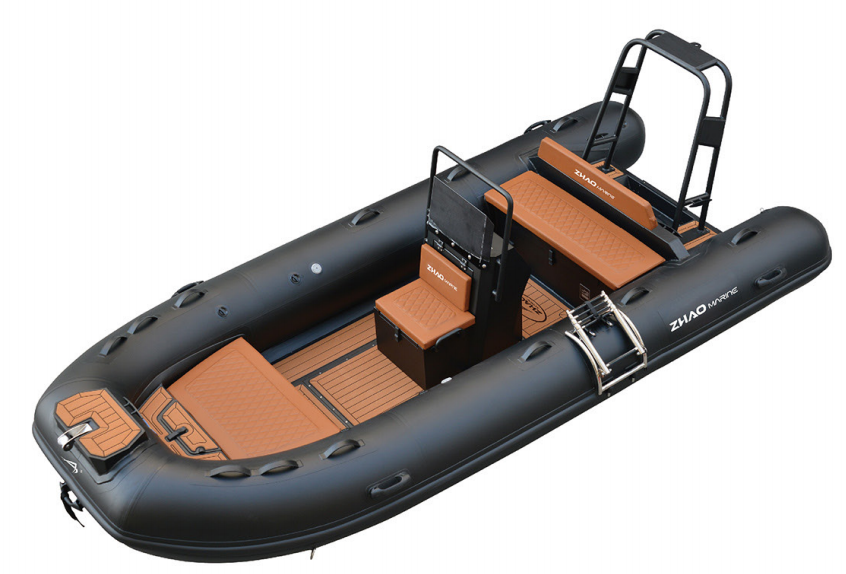 15ft DLX RIB Boat, 460cm CE Certified Mini DLX RHIB, 15 foot rigid inflatable boat - 图片 5