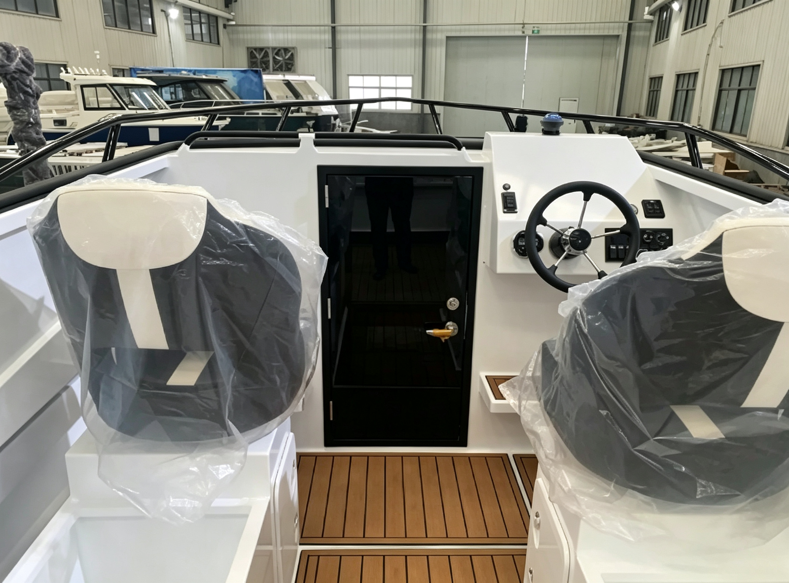 7.8m Aluminum Fishing Boat, 7.8 metre hardtop offshore fishing vessel, 7800mm CE aluminum fishing boat - 图片 3