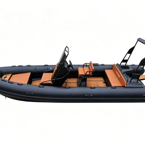 21ft DLX RIB Boat, 640cm CE Certified DLX RHIB, 21 foot rigid inflatable boat