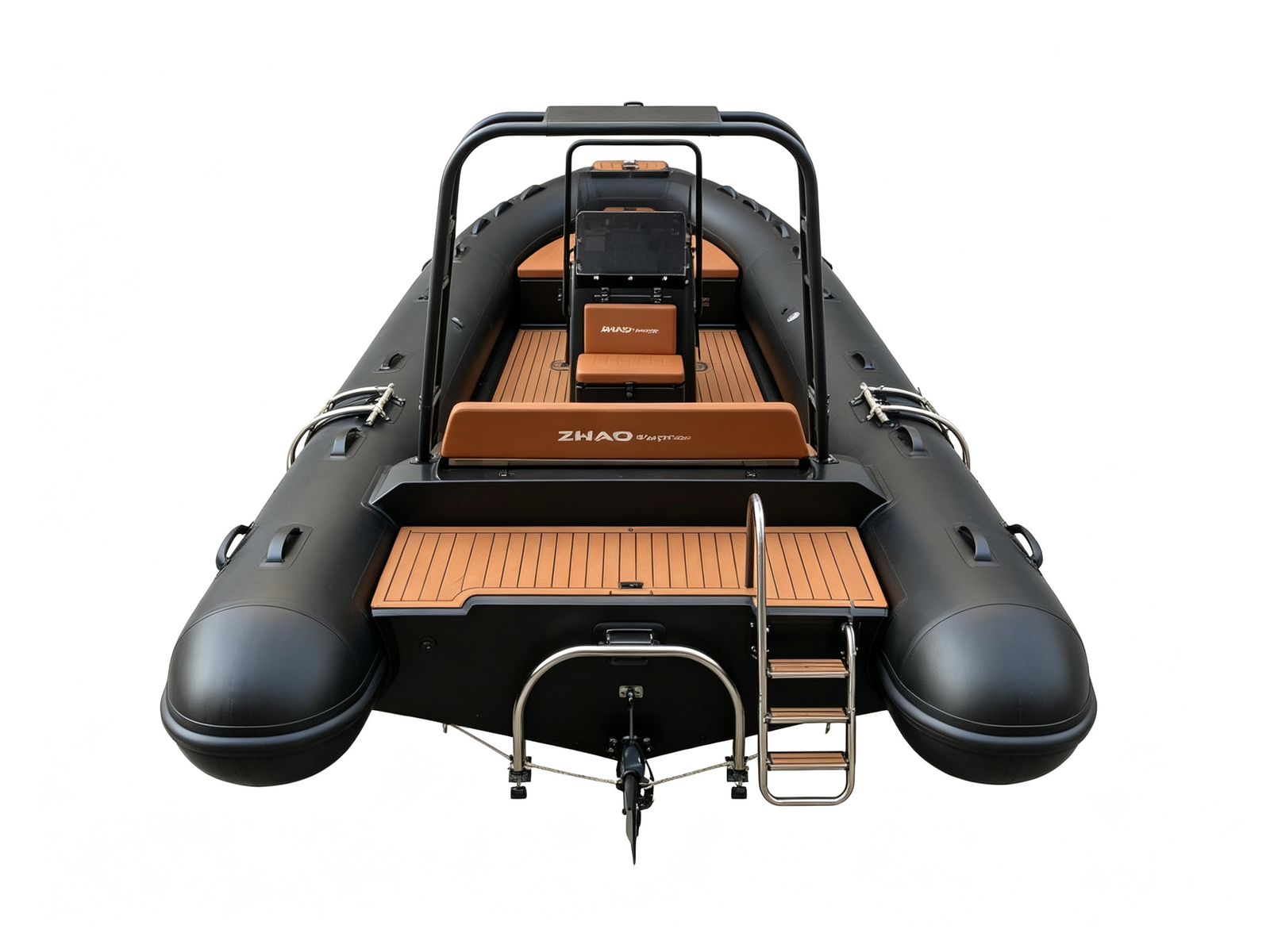 15ft DLX RIB Boat, 460cm CE Certified Mini DLX RHIB, 15 foot rigid inflatable boat - 图片 3