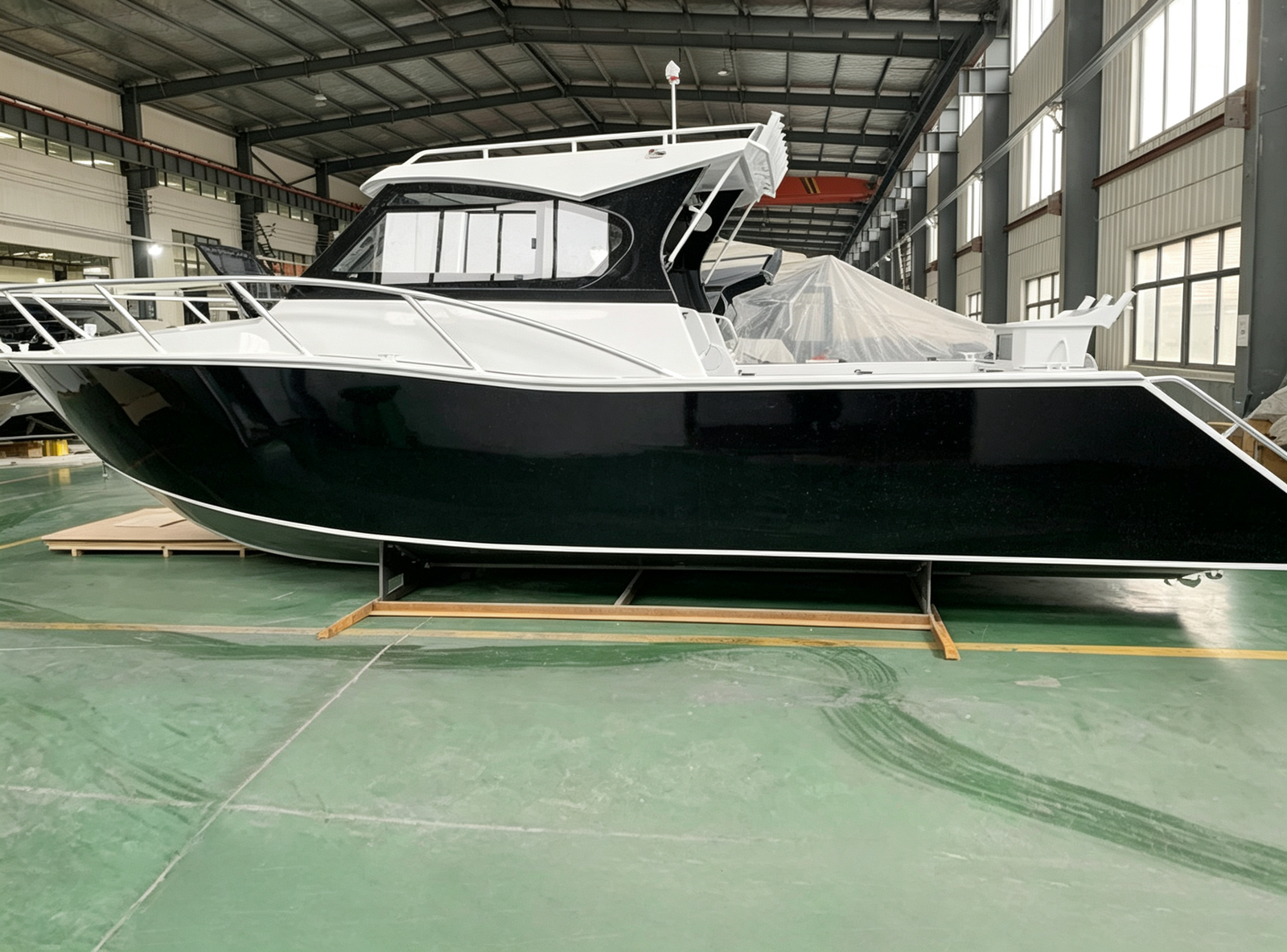 7.8m Aluminum Fishing Boat, 7.8 metre hardtop offshore fishing vessel, 7800mm CE aluminum fishing boat - 图片 6