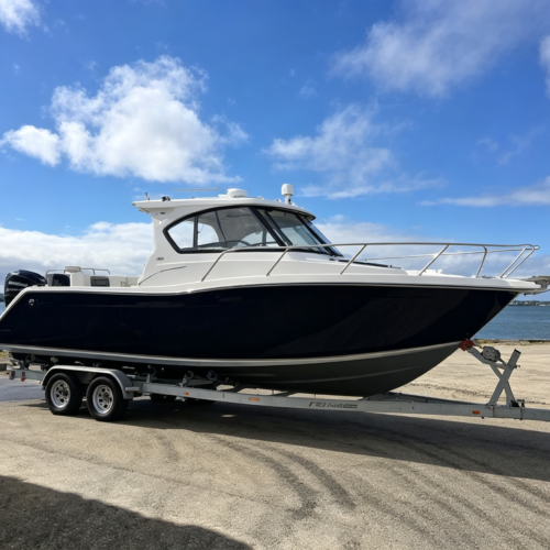 offshore fishing boat-9 7.8m Aluminum Fishing Boat, 7.8 metre hardtop offshore fishing vessel, 7800mm CE aluminum fishing boat