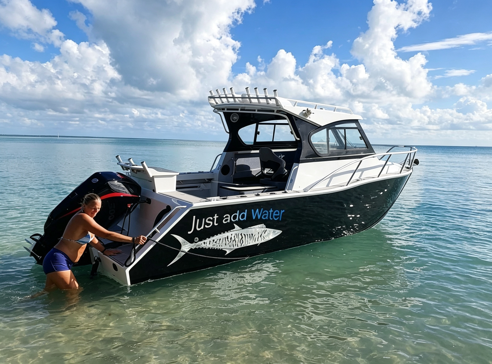 7.8m Aluminum Fishing Boat, 7.8 metre hardtop offshore fishing vessel, 7800mm CE aluminum fishing boat - 图片 9