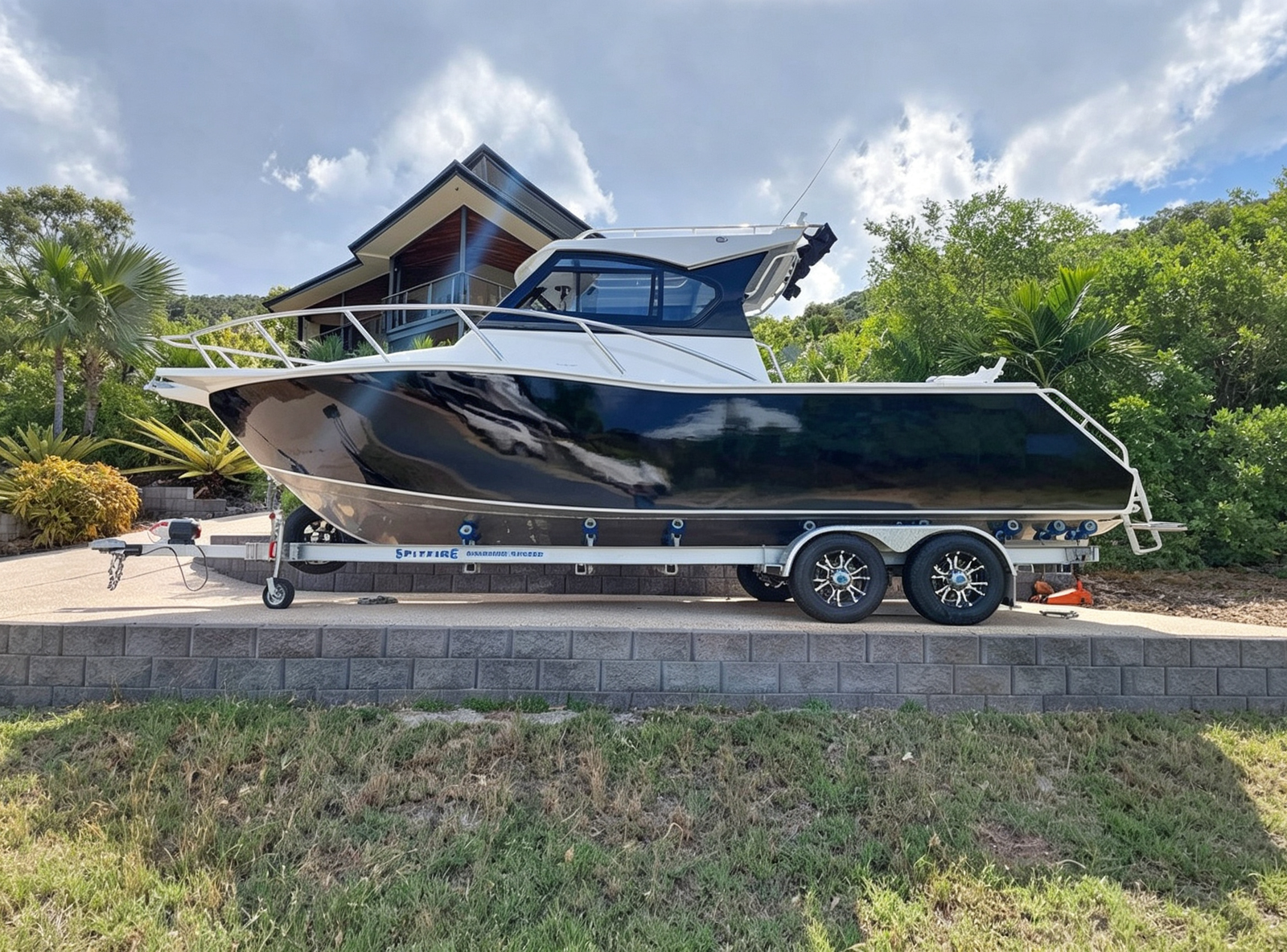 7.8m Aluminum Fishing Boat, 7.8 metre hardtop offshore fishing vessel, 7800mm CE aluminum fishing boat - 图片 5