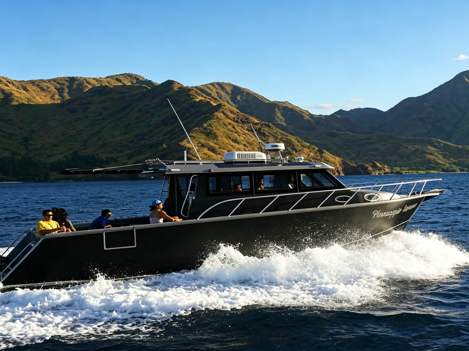 36ft Large Commercial Aluminum Offshore Fishing Boat 16 Passenger 400-600HP 500L Fuel Tank - 图片 3