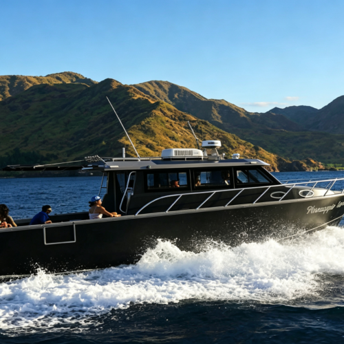 offshore fishing boat-19 36ft Large Commercial Aluminum Offshore Fishing Boat 16 Passenger 400-600HP 500L Fuel Tank