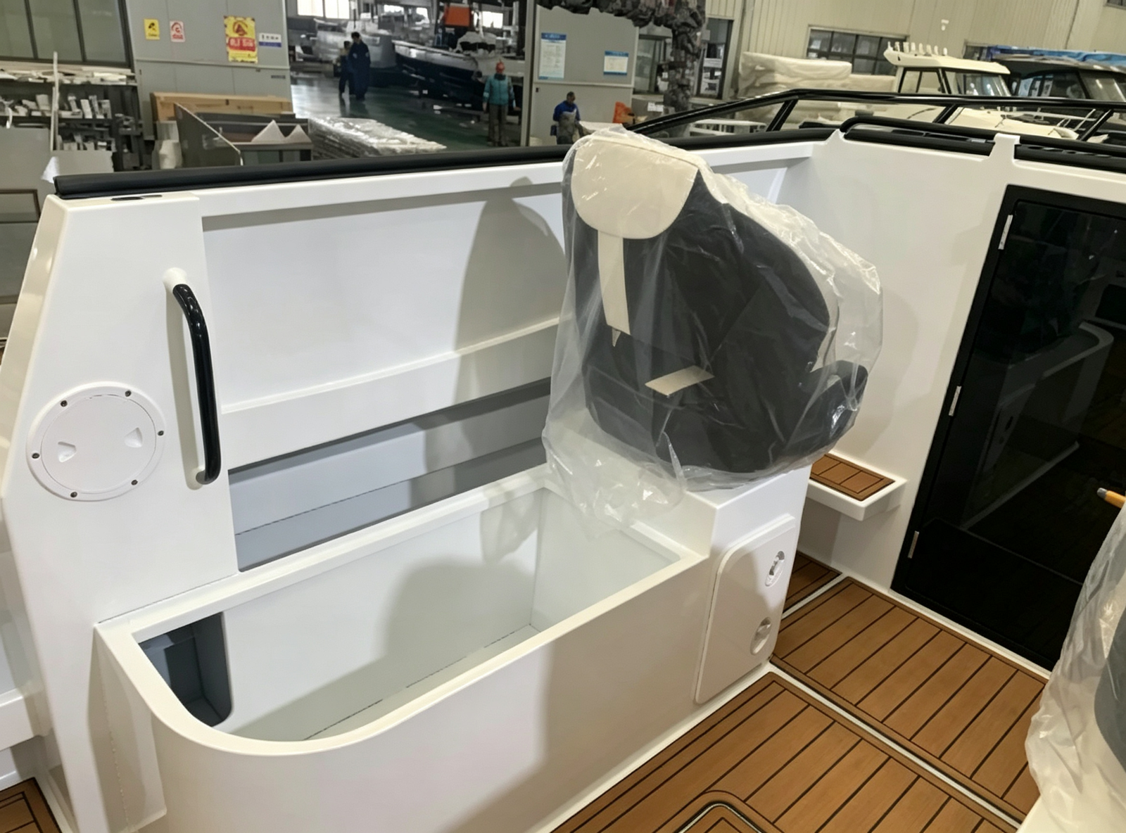 7.8m Aluminum Fishing Boat, 7.8 metre hardtop offshore fishing vessel, 7800mm CE aluminum fishing boat - 图片 10