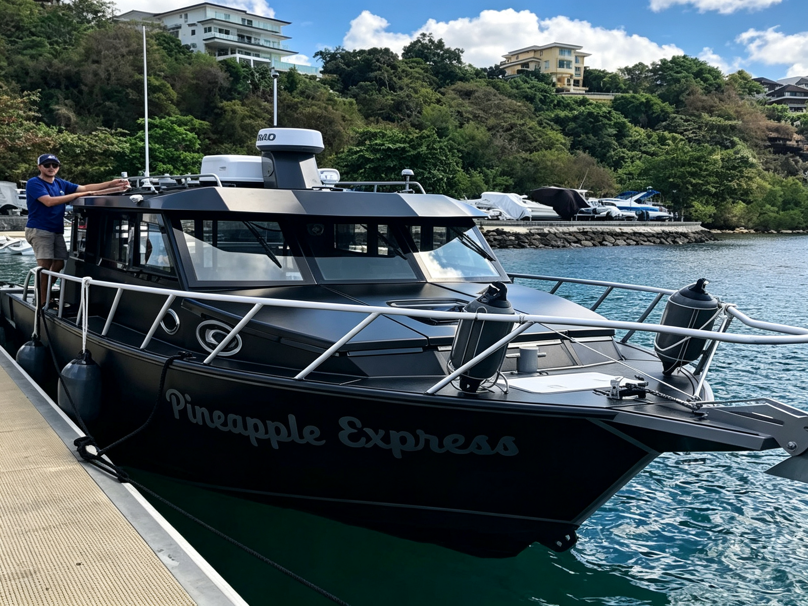 36ft Large Commercial Aluminum Offshore Fishing Boat 16 Passenger 400-600HP 500L Fuel Tank - 图片 6